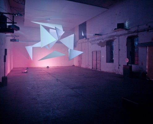 lichterloh | ANNA.ZWEI <br> <h6>anamorphic sculpture Foto by Claudio Farkasch 5