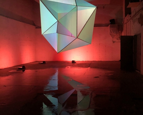 lichterloh | ANNA.ZWEI <br> <h6>anamorphic sculpture Foto by lichterlohTV 5