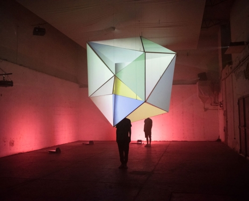 lichterloh | ANNA.ZWEI <br> <h6>anamorphic sculpture HRN 1583edited