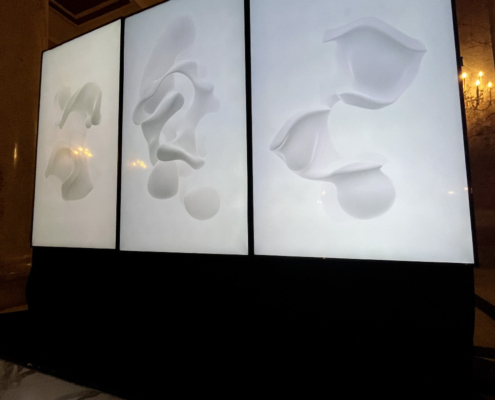 lichterloh | SAMSA <br> <h6>generative art</h6> Samsa Lighthouse Fetival 2024 Bad Gastein1