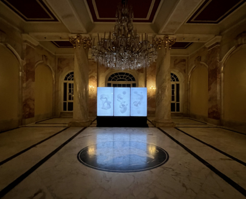 lichterloh | SAMSA <br> <h6>generative art</h6> Samsa Lighthouse Fetival 2024 Bad Gastein3