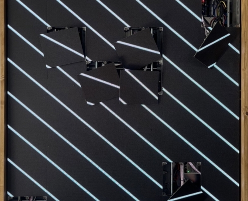 BREAKUP LED sculpture lichterloh