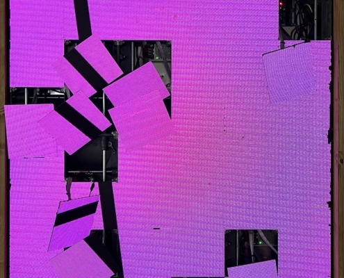 BREAKUP LED sculpture lichterloh