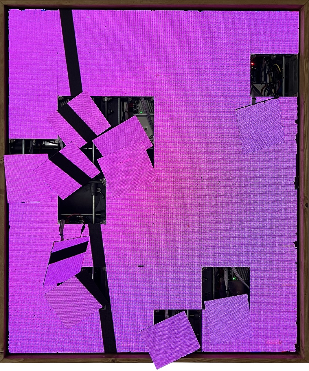 BREAKUP LED sculpture lichterloh