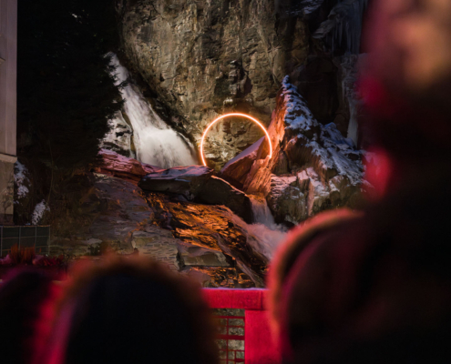 Eclipse Bad Gastein (C) Marktl Photography, TVB Bad Gastein-15 lichterloh | ECLIPSE <br> <h6>public art installation</h6> Eclipse Bad Gastein C Marktl Photography TVB Bad Gastein 15